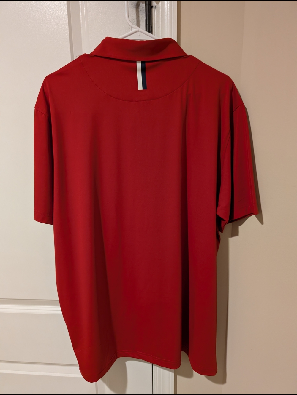 Rhoback Red Performance Polo - Men’s Short Sleeve - Picture 3 of 6
